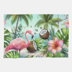 Linge De Cuisine Havre aux Flamants