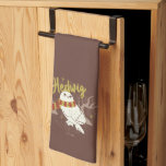 Linge De Cuisine Hedwig Whimsical Forest Drawing<br><div class="desc">Show your house spirit in the coziest way with this charming Hedwig™ design. Featuring the beloved snowy owl bundled up in a warm Gryffindor house-colored scarf, this playful illustration captures the magic and loyalty of Harry Potter’s trusted companion. Set against a whimsical woodland backdrop with subtle sparkling accents, the hand-drawn...</div>
