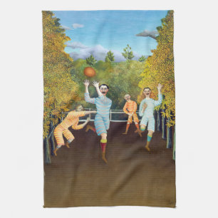 Linge De Cuisine Henri Rousseau - Les joueurs de football