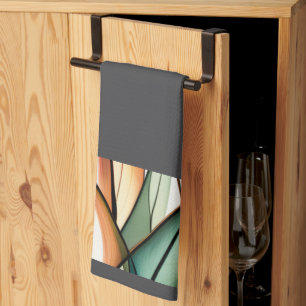 Linge De Cuisine Herbe aux vitraux