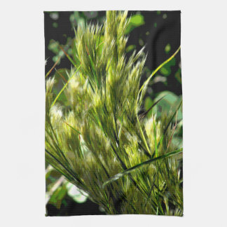 Linge De Cuisine Herbe de plage dans la brise