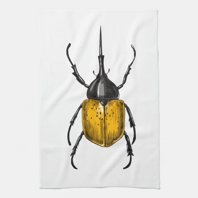 Linge De Cuisine Hercules beetle (Vertical)