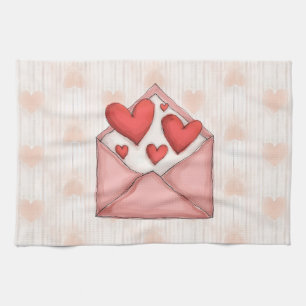 LINGE DE CUISINE HEUREUSE SAINTE-VALENTIN !