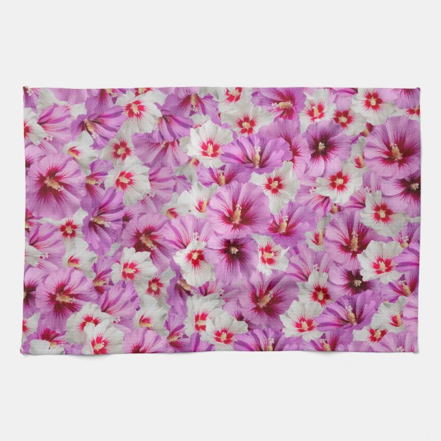 Linge De Cuisine Hibiscus (Horizontal)