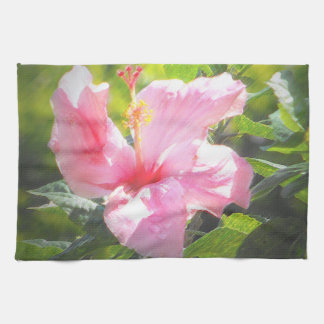 Linge De Cuisine Hibiscus rose