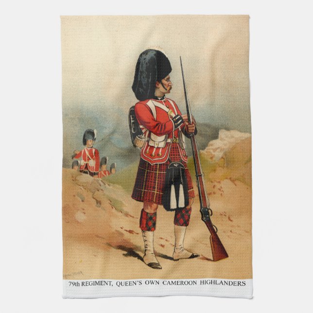 Linge De Cuisine Highlanders du Queens Cameroun (Vertical)