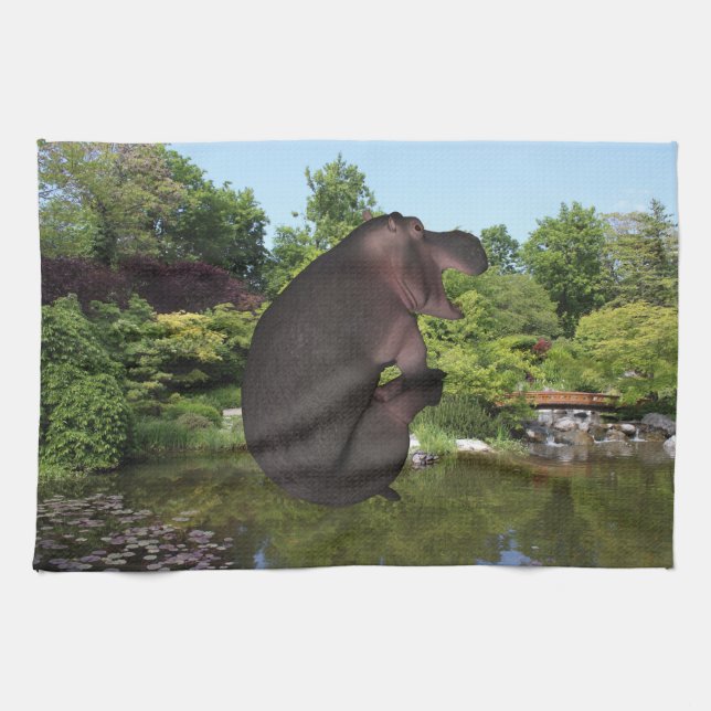 Linge De Cuisine Hippo de canonball (Horizontal)