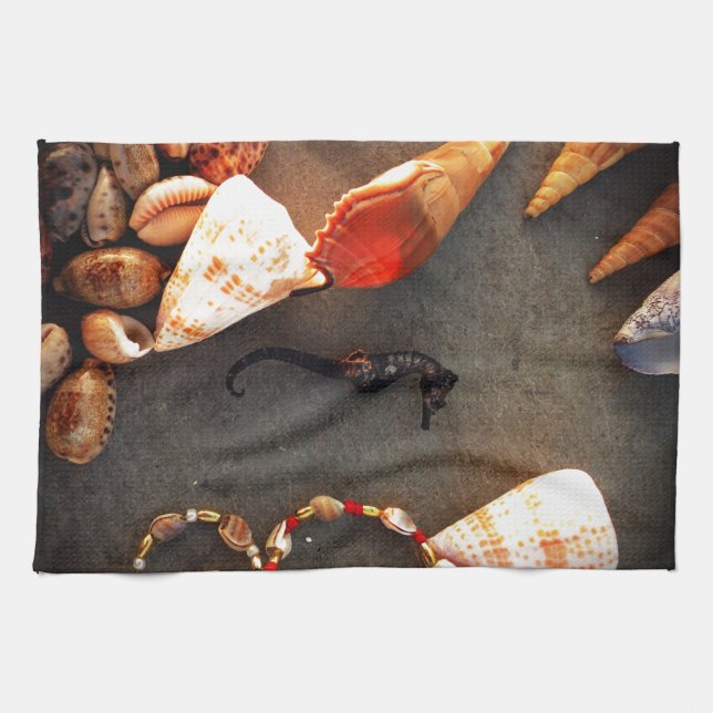Linge De Cuisine Hippocampe (Horizontal)