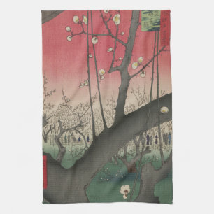 Linge De Cuisine Hiroshige Plum Estate Kameido : Japonais vintage