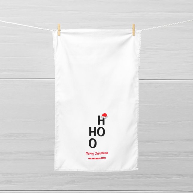 Linge De Cuisine Ho Ho Ho : Joyeux Noël (Créateur téléchargé)