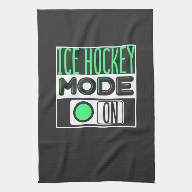 Linge De Cuisine Hockey sur glace (Vertical)