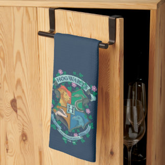 Linge De Cuisine HOGWARTS™ Floral Crest