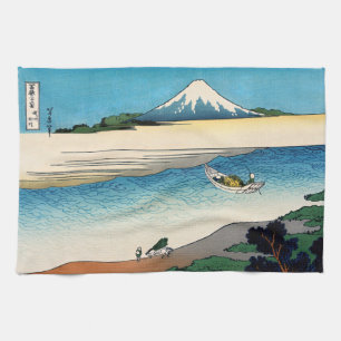Linge De Cuisine Hokusai - rivière Tama dans la province de Musashi