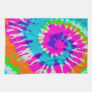 Linge De Cuisine holiES - Power Spiral Batik Style