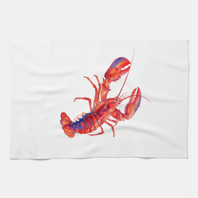 Linge De Cuisine Homard (Horizontal)