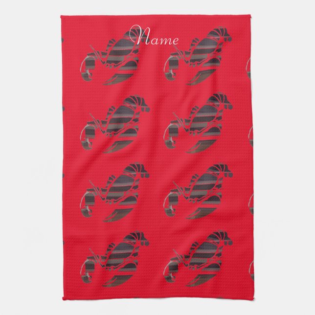 Linge De Cuisine Homards rouges de Maine Thunder_Cove  (Vertical)