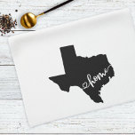 Linge De Cuisine Home State Outline Heart Texas<br><div class="desc">Notre serviette de cuisine personnalisée ornée de Texas Home State. Découvrez notre gamme complète de produits dans notre boutique Zazzle.</div>