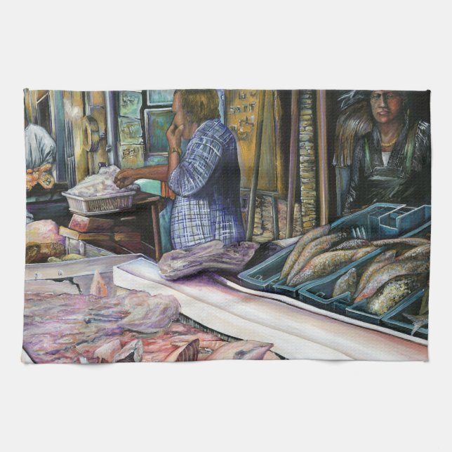 Linge De Cuisine Hommes du désert, Dons de la mer, Jérusalem (Horizontal)