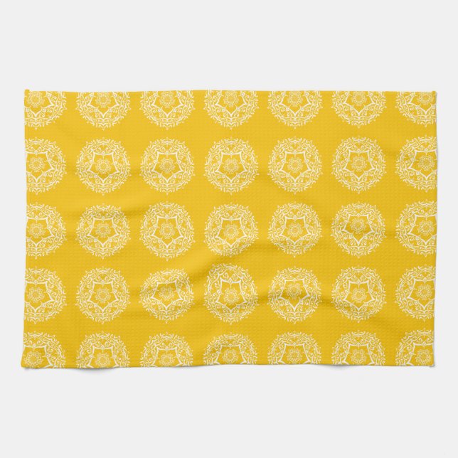 Linge De Cuisine Honey Mandala (Horizontal)