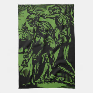 Linge De Cuisine Horreurs sans fin des mineurs morts pour Halloween