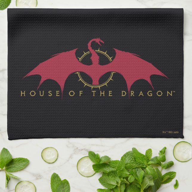Linge De Cuisine HOUSE OF THE DRAGON | Red Dragon Graphic (Plié)