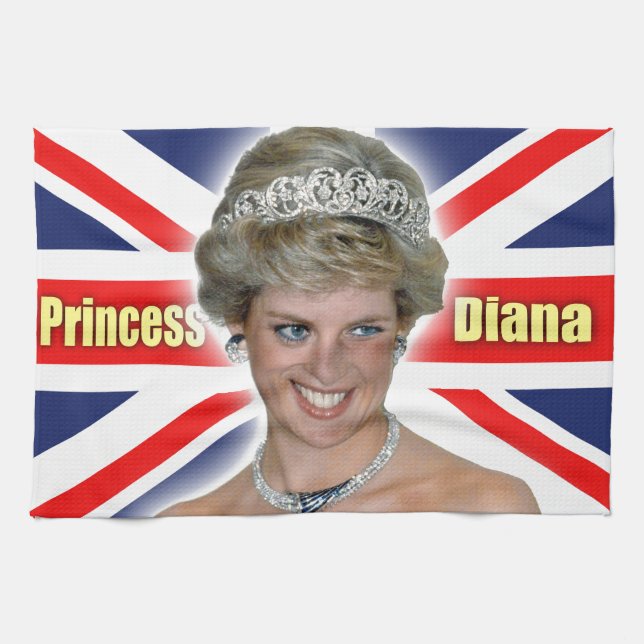 Linge De Cuisine HRH Princesse Diana Stunning ! (Horizontal)