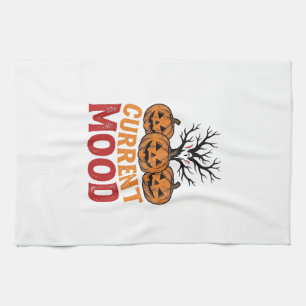 Linge De Cuisine Humeur actuelle Halloween Citrouille Conception de