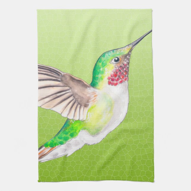 Linge De Cuisine Hummer Lime (Vertical)