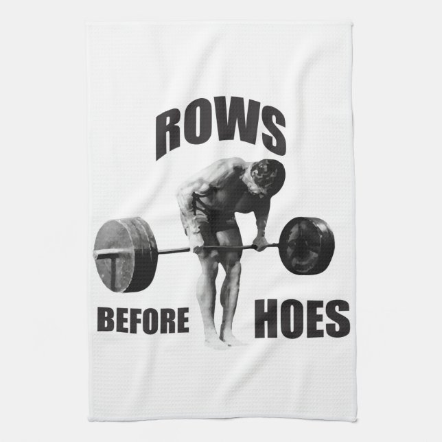Linge De Cuisine humour de motivation "Body Building" (Vertical)