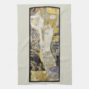 Linge De Cuisine Hydra (alias Serpents d'eau I) de Gustav Klimt