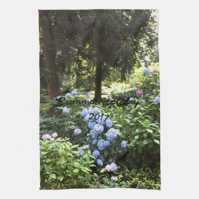 Linge De Cuisine Hydrangea Floral Trees Nature Photographie (Vertical)