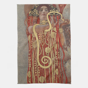 Linge De Cuisine Hygieia par Gustav Klimt, Art Nouveau ancien