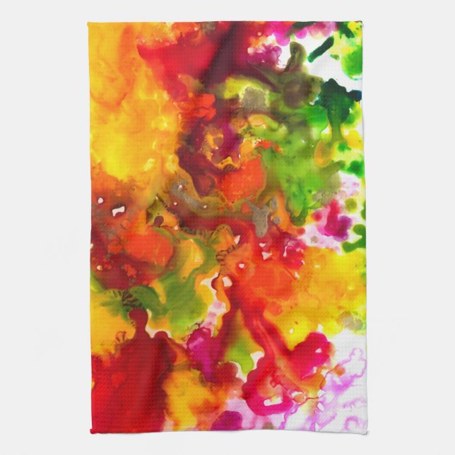 Linge De Cuisine I couleur de coeur (Vertical)