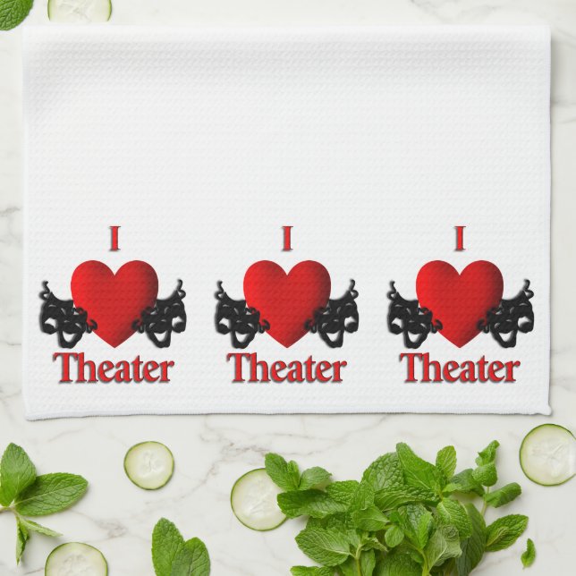 Linge De Cuisine I Heart Theatre (Plié)