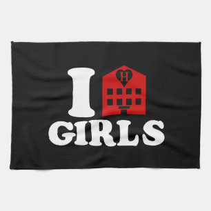 Linge De Cuisine I Love Hotel Girls