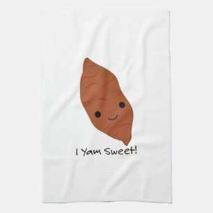 Linge De Cuisine I Yam Sweet Cute kawaii Sweet Potato