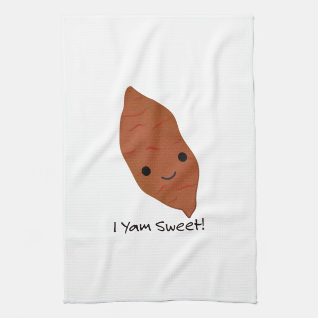 Linge De Cuisine I Yam Sweet Cute kawaii Sweet Potato (Vertical)