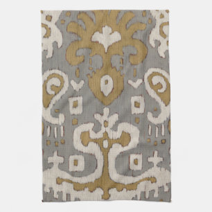 Linge De Cuisine Ikat ocre I