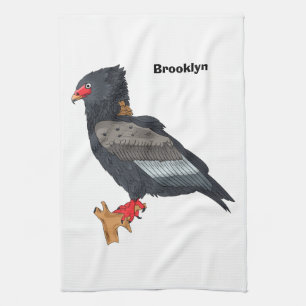 Linge De Cuisine Illustration Bateleur Eagle