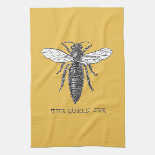 Linge De Cuisine Illustration d'antiquité de l'insecte de la reine 