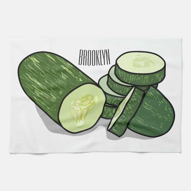 Linge De Cuisine Illustration de combre (Horizontal)