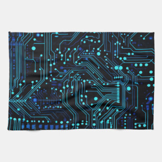 Linge De Cuisine Illustration de conception de carte de circuit Cus