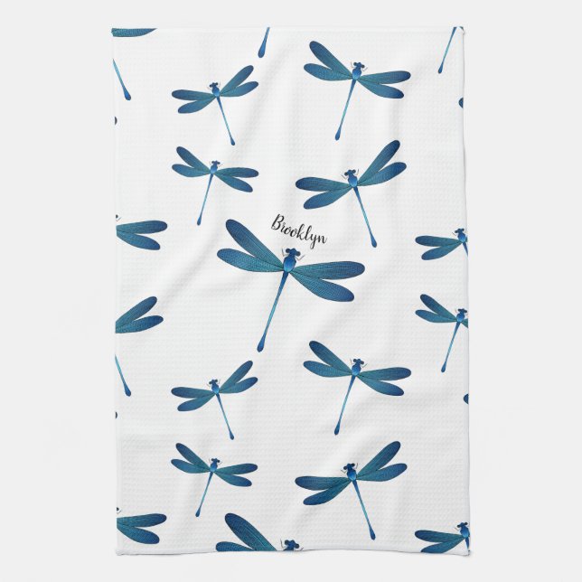 Linge De Cuisine Illustration de dragonfly (Vertical)