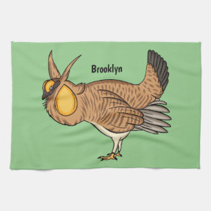 Linge De Cuisine Illustration de la bande dessinée de poulet de pra