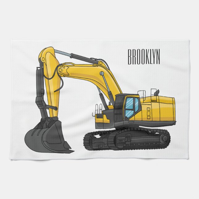 Linge De Cuisine Illustration de la pelle Crawler (Horizontal)