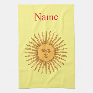 Linge De Cuisine Illustration de l'art face soleil Thunder_Cove