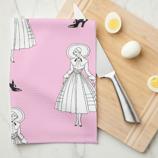 Linge De Cuisine Illustration de mode de Georges Barbier des années (Quart Plié)