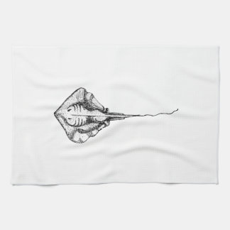 Linge De Cuisine Illustration de pastenague