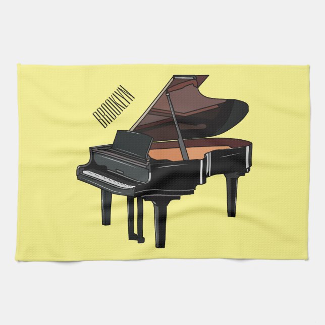 Linge De Cuisine Illustration de piano (Horizontal)