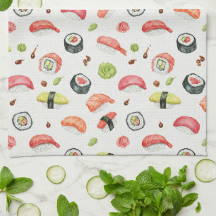 Linge De Cuisine Illustration de sushi miniature pour les fans de n